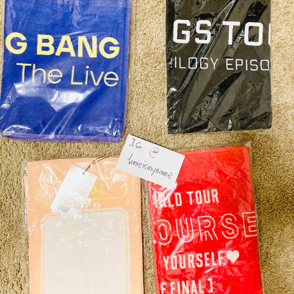 BTS concert Towels
